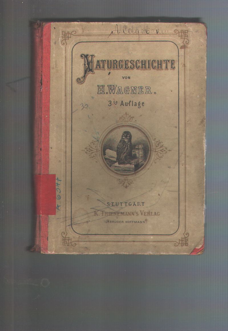 H. Wagner  Naturgeschichte 