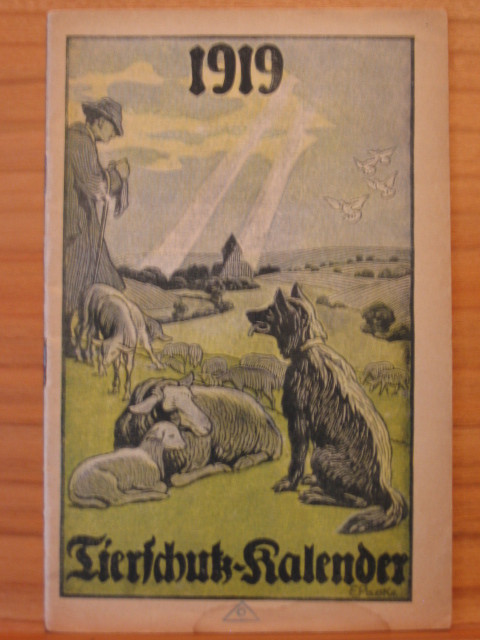   Tierschutz-Kalender 1919. 