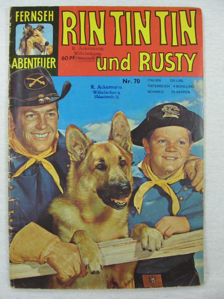   Fernseh Abenteuer Nr. 50: Rin Tin Tin und Rusty. 