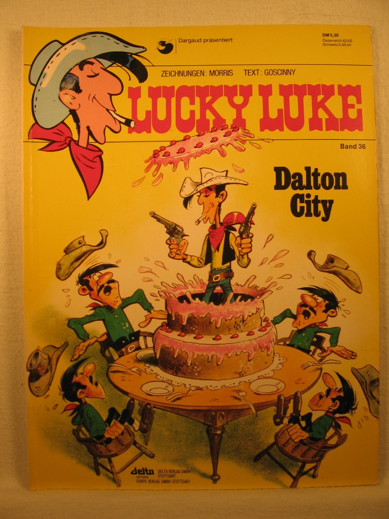Goscinny, Rene / Morris (d.i. Maurice de Bevere):  Lucky Luke. Band 36: Dalton City. 
