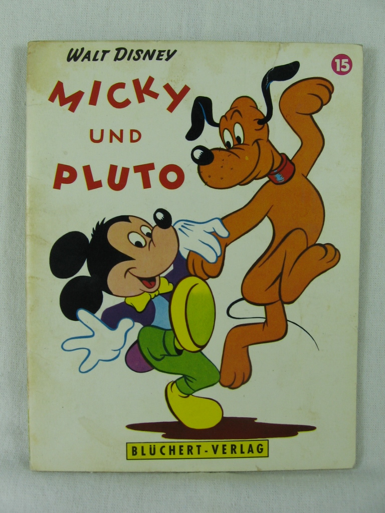 Disney, Walt:  Kleine Disney-Bilderbücher Nr. 15: Micky und Pluto. 