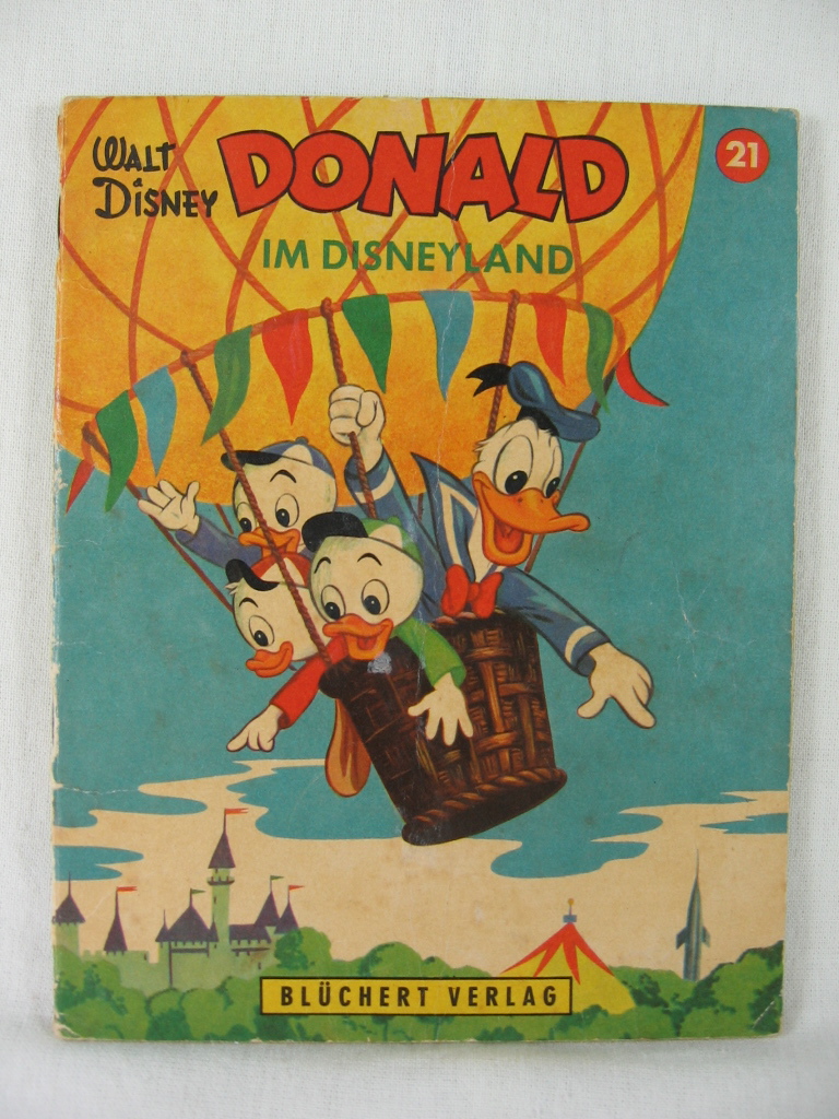 Disney, Walt:  Kleine Disney-Bilderbücher Nr. 21: Donald im Disneyland. 