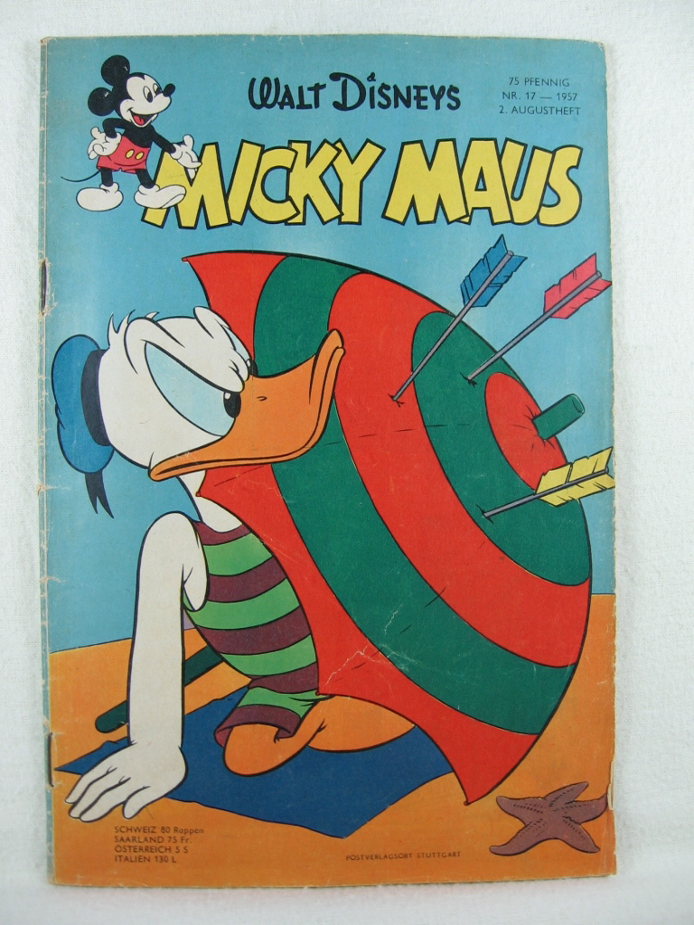 Disney, Walt:  Micky Maus. Heft 17, 1957. 