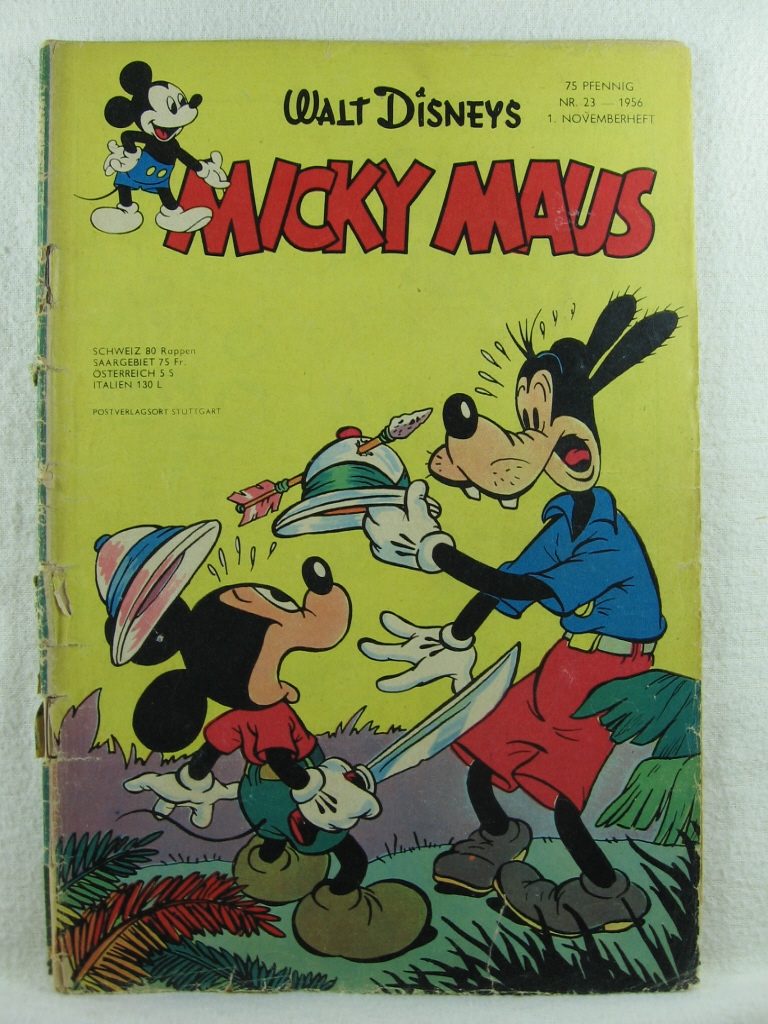 Disney, Walt:  Micky Maus. Heft 23, 1956. 