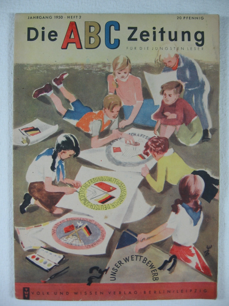   Die ABC Zeitung. Für die jüngsten Leser. Jahrgang 1950, Heft 2. 