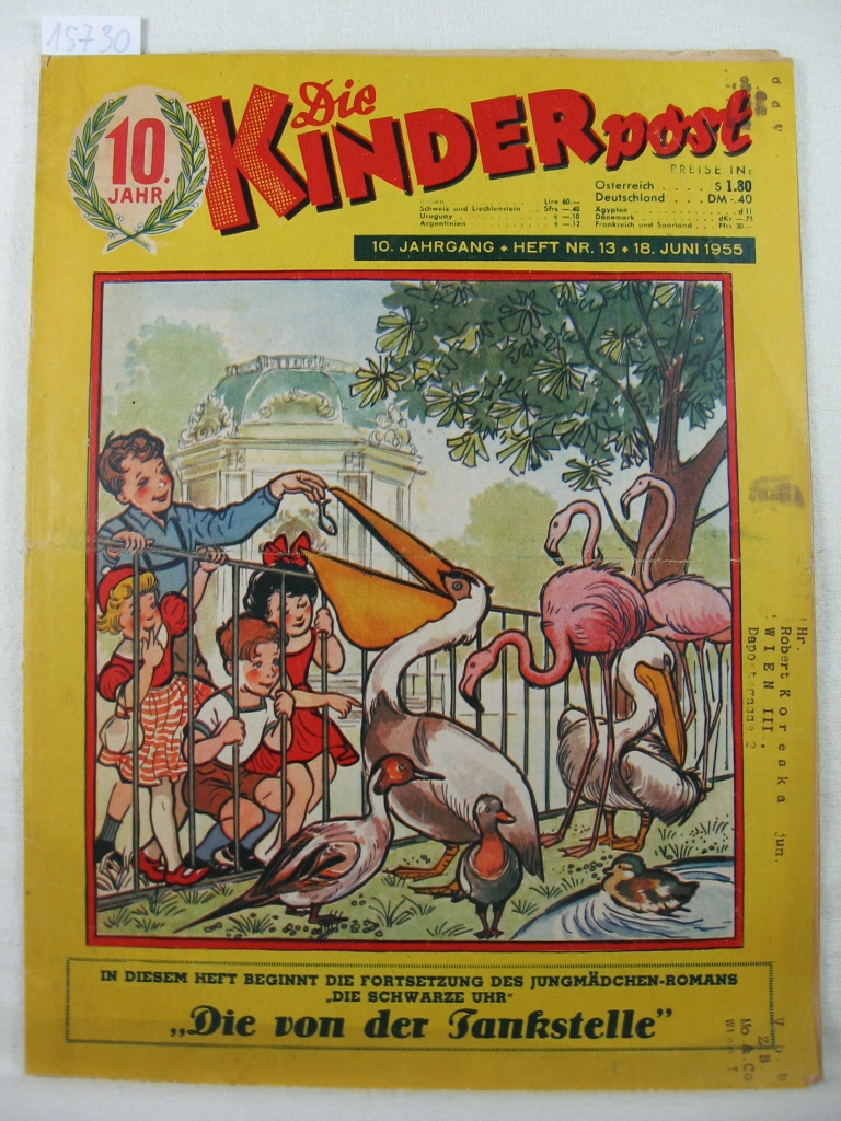   Die Kinderpost. 10. Jahrgang, 1955, Heft 13. 