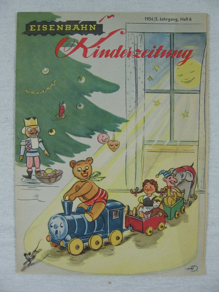   Eisenbahn-Kinderzeitung, 3. Jahrgang, 1954, Heft 6. 