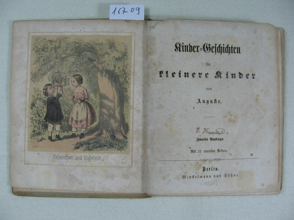 Danne, Auguste:  Kinder-Geschichten für kleine Kinder von Auguste. 