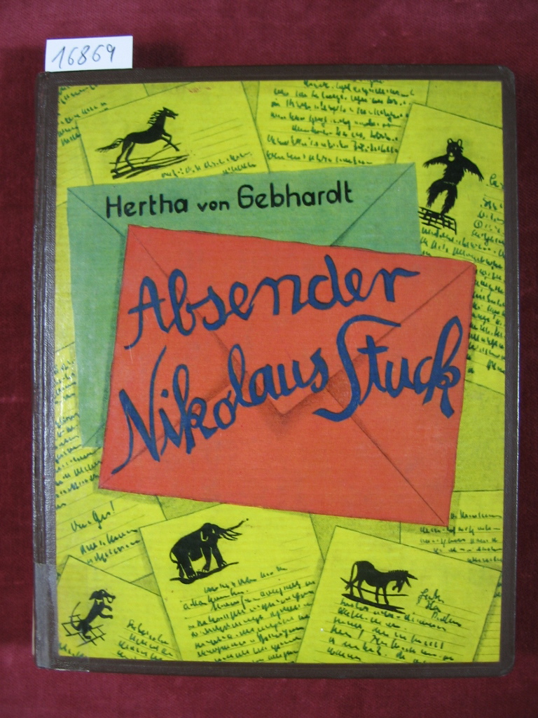 Gebhardt, Hertha von:  Absender Nikolaus Stuck. 