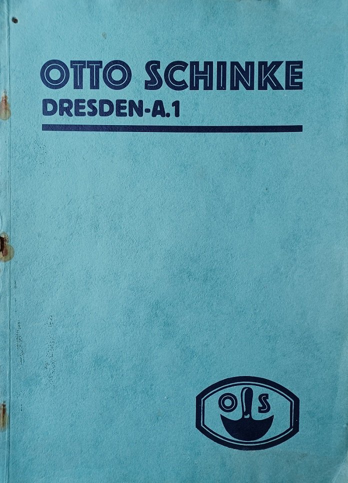 Otto Schinke Fabrik und Grosshandlung, Dresden (Herausgeber):  Teilkatalog B. Ausgabe Mai 1930. Sonderkatalog für Omnibusbeschläge und Neuheiten zu Katalog A. 