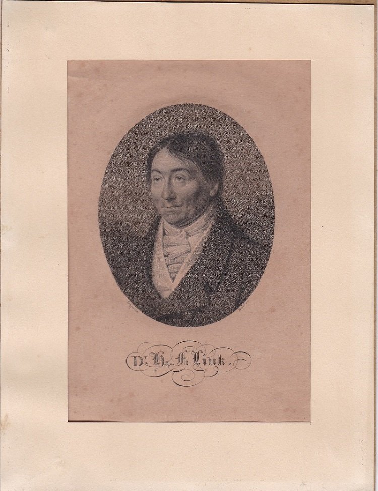   Porträt / Bildnis von Heinrich Friedrich Link (1767-1851). 