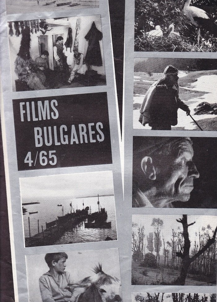 WAGENSTEIN, Angel / I. Stoianovitch / Publication Service, State Film Distribution (Editor):  Films Bulgares. No. 4/65. 