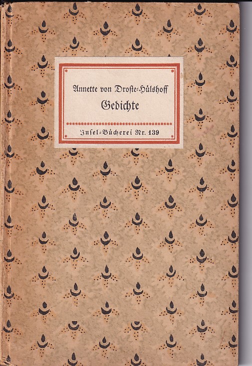 Droste-Hülshoff,Annette von  Gedichte 