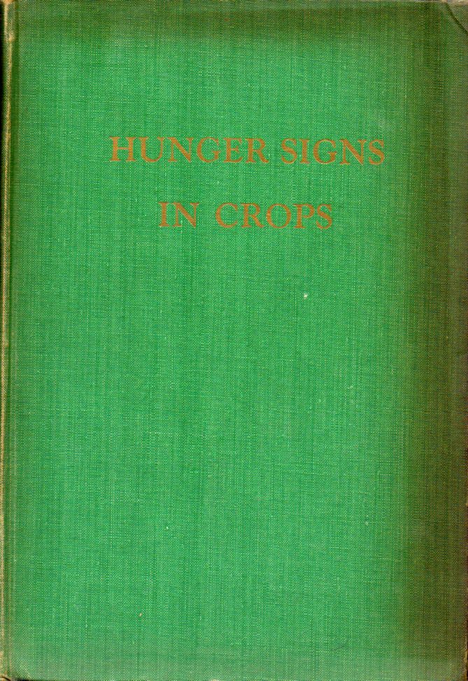 Bear,Firman E. and H.A.Jones and Norman J.Volk  Hunger signs in crops a Symposium 
