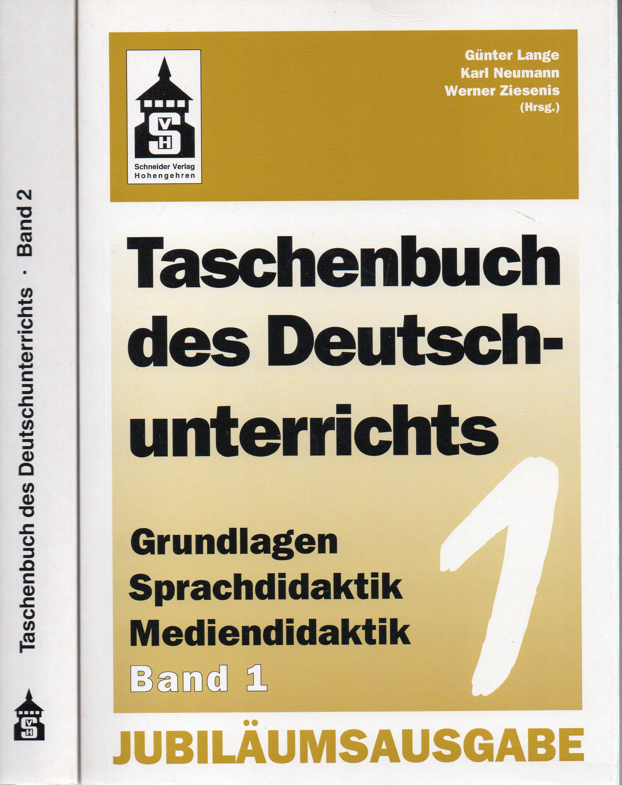 Lange,Günter+Karl Neumann+Werner Ziesenis  Taschenbuch des Deutschunterrichts Band 1 und 2 (2 Bände) 