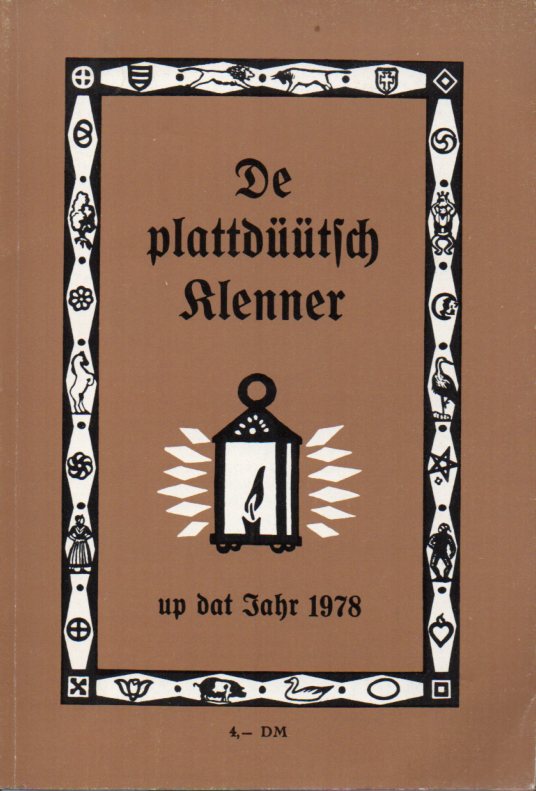 Bund Ollnborger Heimatvereens (Hsg.)  De plattdüütsch Klenner up dat Jahr 1978 