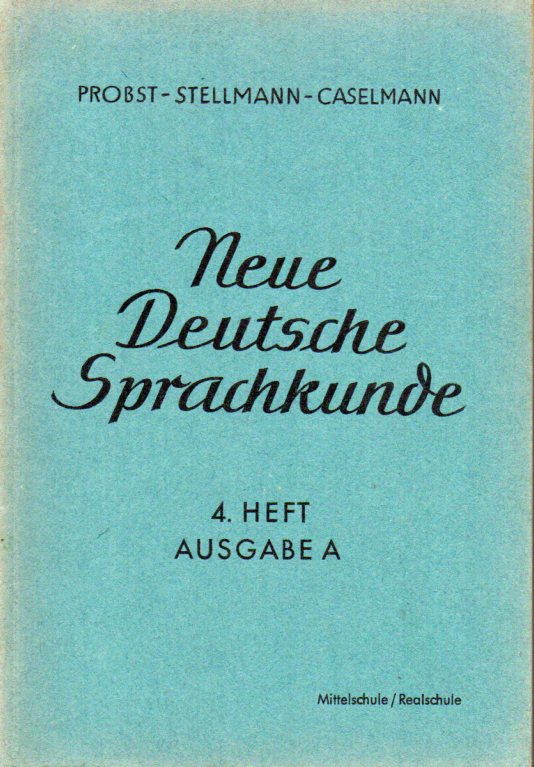 Probst,F.+M.Stellmann  Deutsches Sprach-und Stilbuch 