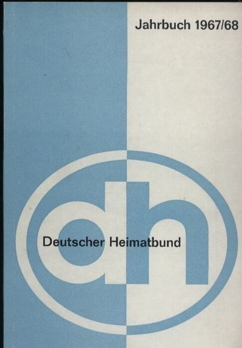 Deutscher Heimatbund  Jahrbuch 1967/1968 