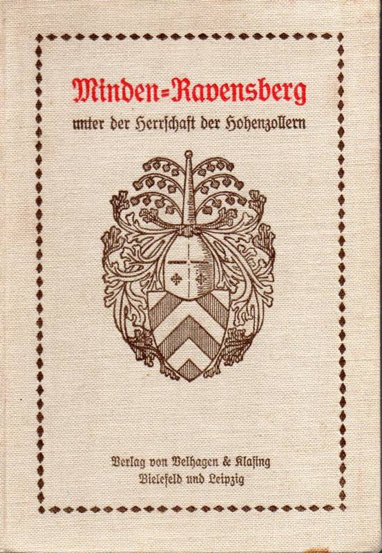 Tümpel,H. (Hsg.)  Minden-Ravensberg unter der Herrschaft der Hohenzollern 