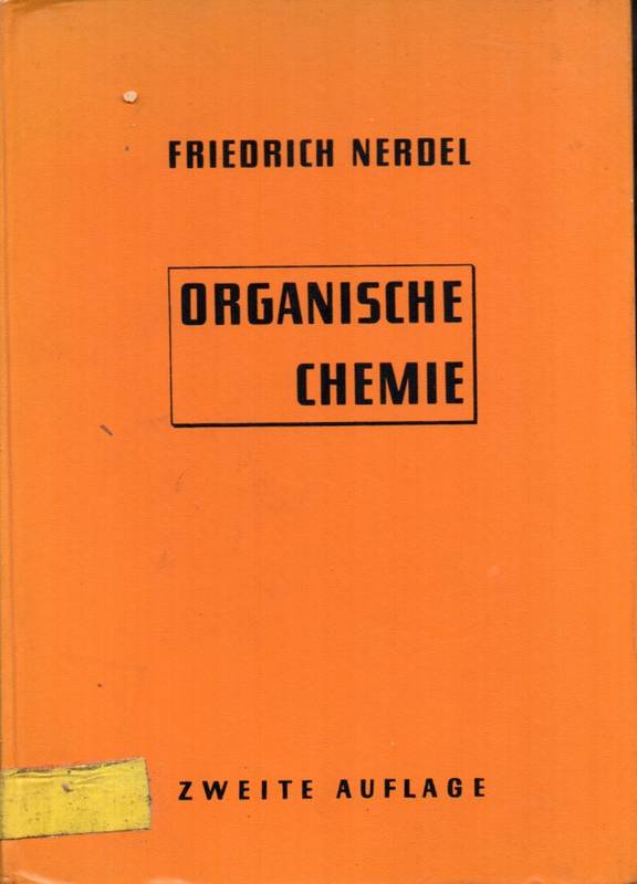 Nerdel,Friedrich  Organische Chemie 