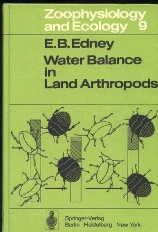 Edney,E.B.  Waterbalance in Landarthropods 