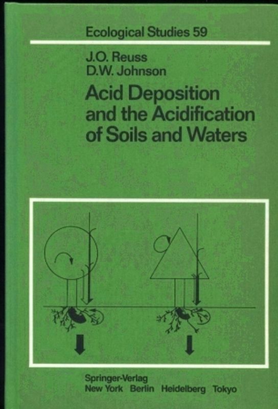 Reuss,J.O. and D.W.Johnson  Acid Deposition and the Acidification of Soils and Waters 