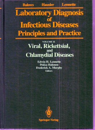 Balows,A.+W.-J.Hausler+M.Ohashi+A.Turano  Laboratory Diagnosis of Infectious Diseases Volume I and II (2 Bände) 