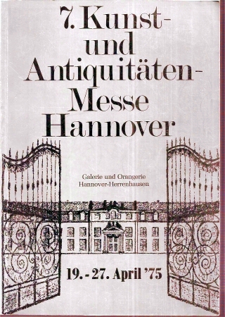 Kunst- und Antiquitätenmesse Hannover 1975  7.Kunst und Antiquitäten Messe Hannover 19.4.-27.4.´75 