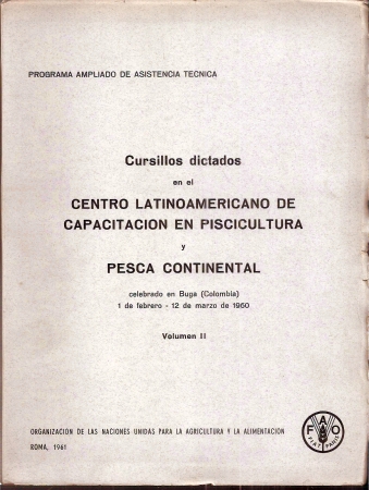 Programa Ampliado de Asistencia Tecnica  Cursillos dictados en el Centro Latinoamericano de Capacitacion en 