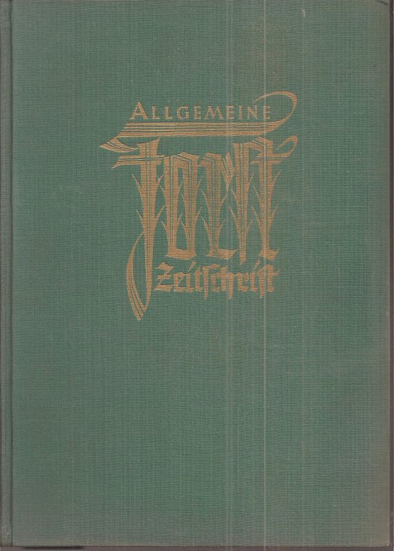 Allgemeine Forstzeitschrift  13.Jg. 1958 (gebunden) 