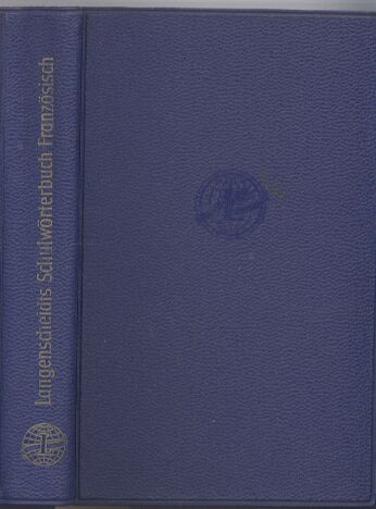 Langenscheidt  Schulwörterbuch Französisch-Deutsch/Deutsch-Französisch in 1 Band 