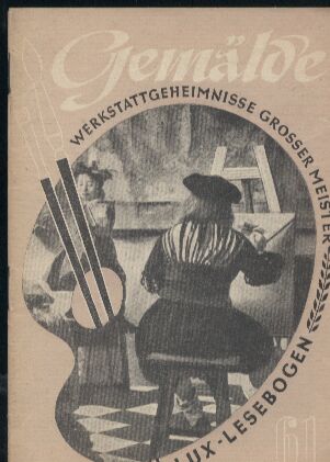 Dittmar,Heinrich  Gemälde Lux-Lesebogen 61 