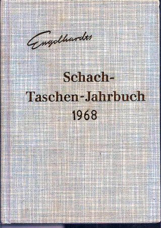 Schach Taschen-Jahrbuch 1968  Schach Taschen-Jahrbuch 1968 Elfter Jahrgang 