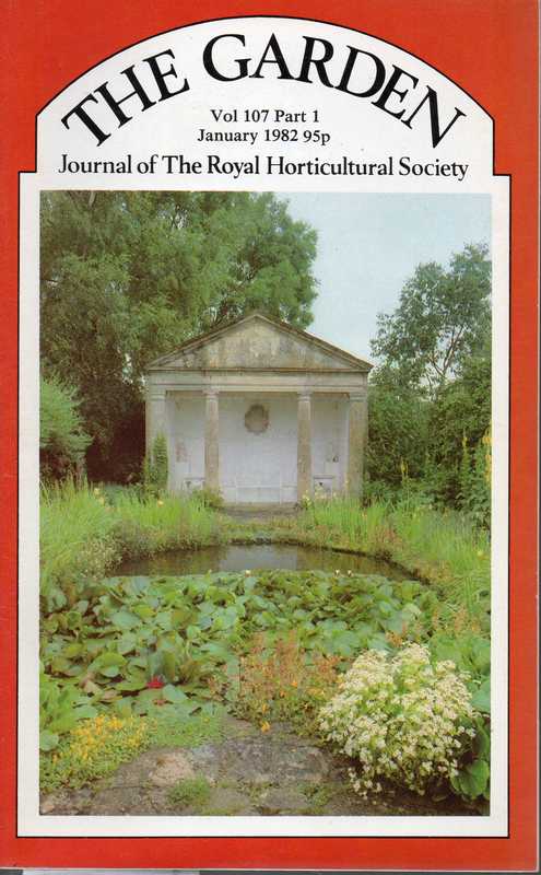 The Garden  The Garden Volume 107, 1982,Heft 1 bis 12 (12 Hefte) 