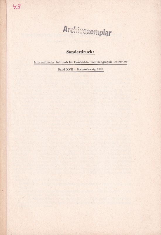 Erste Deutsch-Tunesische Schulbuchkonferenz  Braunschweig.15.-19.November 1976 