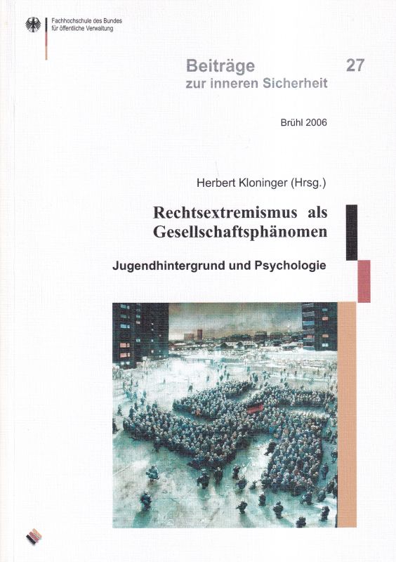Kloninger,Herbert (Hsg.)  Rechtsextremismus als Gesellschaftsphänomen 