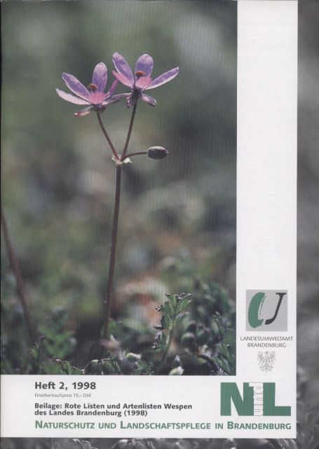 Naturschutz und Landschaftspflege in Brandenburg  7.Jahrgang 1998. Heft 2 und 4 (2 Hefte) 
