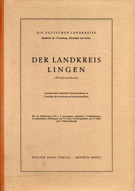 Lingen: Pohlendt,Heinz  Der Landkreis Lingen 