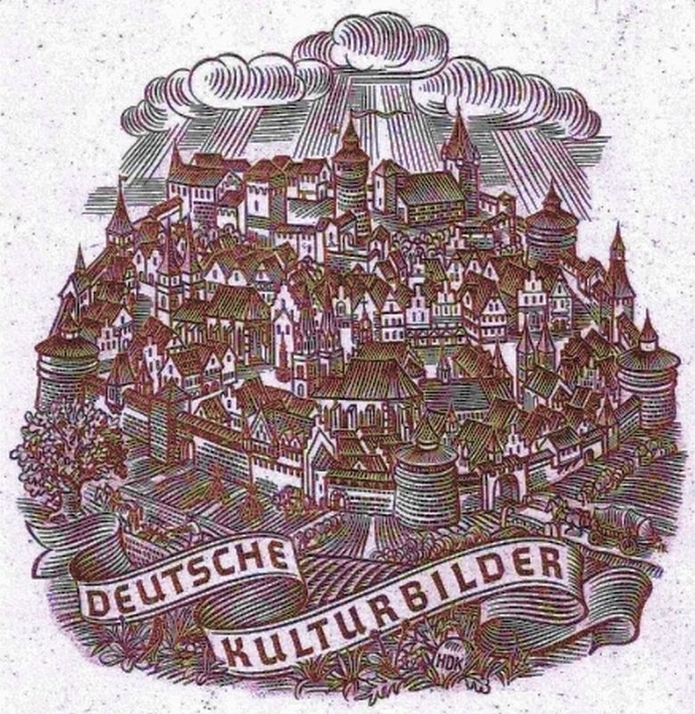 Cigaretten-Bilderdienst Hamburg-Bahrenfeld  Deutsche Kulturbilder Deutsches Leben in 5 Jahrhunderten 1400-1900 