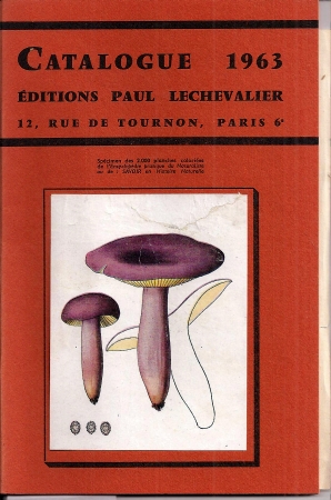 Editions Paul Lechevalier  Catalogue 1963 