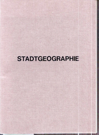 Hübner,Wolfgang (Hsg.)  Stadtgeographie 