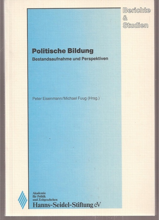 Eisenmann,Peter+Michael Fuug (Hsg.)  Politische Bildung 