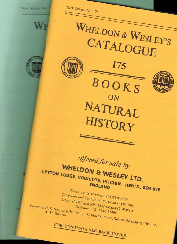Wheldon & Wesley Ltd.  Wheldon & Wesley's Catalogue 151 bis Catalogue 176 (26 Catalogue) 