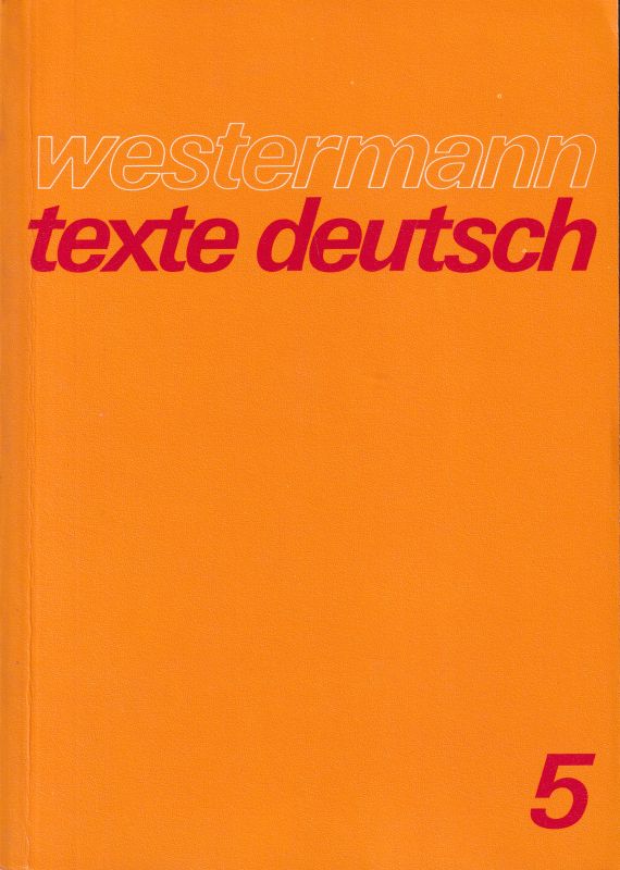 westermann  texte deutsch 5.Klasse (Orientierungsstufe) 