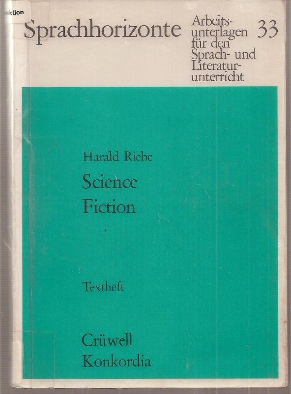 Riebe,Harald  Science Fiction 