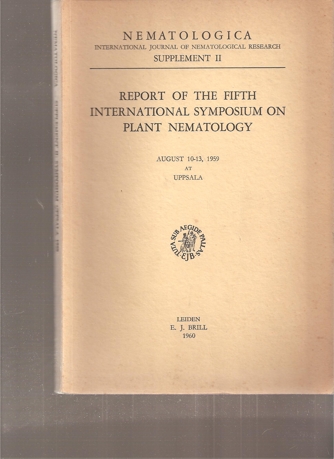 Nematologica  Report of the Fifth International Symposium on Plant Nematology 