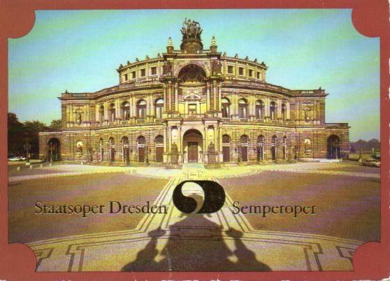 Dresden  Staatsoper Dresden Semperoper 