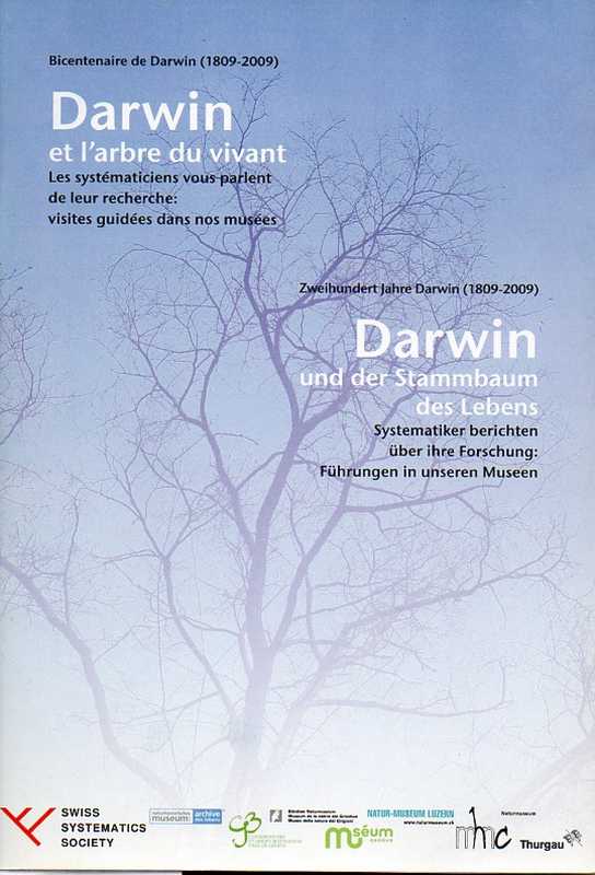 Swiss Systematics Society  Darwin und der Stammbaum des Lebens 