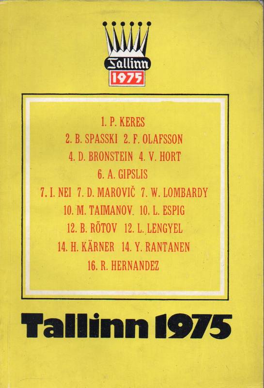 Randviir,Koostanud Jüri  Tallinn - 1975 Turniiriraamat 