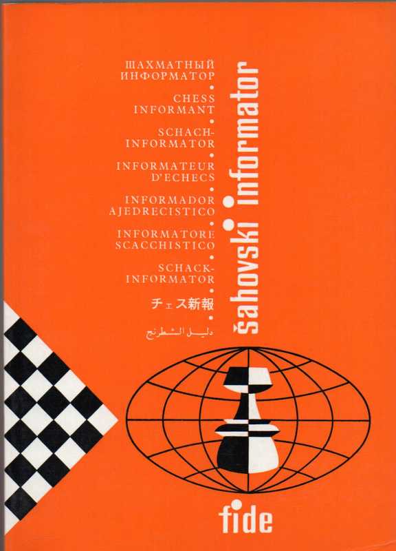 Schach-Informator  Schach-Informator 46 VII-XII 1988 